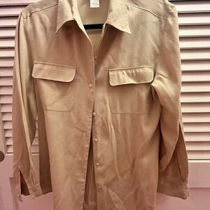 Dalia Cream Checkered Shirt